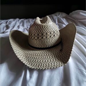 American Straw Cowboy Hat 6 7/8